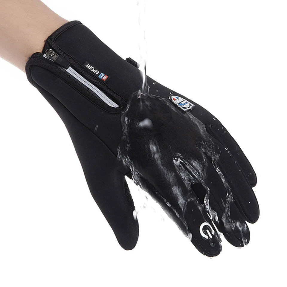 Warm Waterproof Ice Fishing Gloves